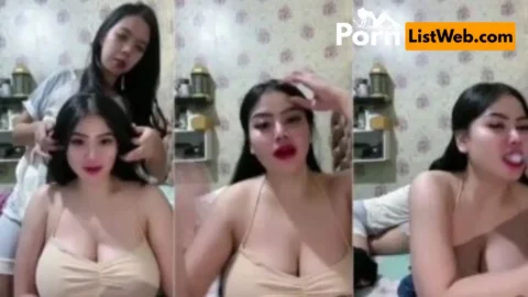 Aksi Babyfe di kostan temen tambah gede susunya doi viral